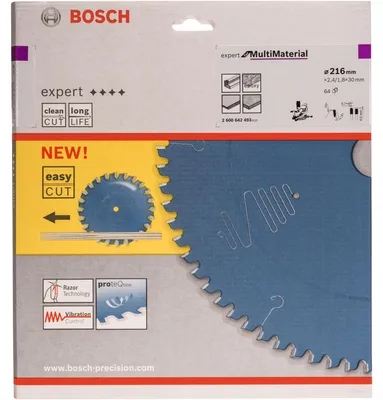 Immagine prodotto di Bosch 2608642493 Bosch Kreissägeblatt EX MU B 216x30-64