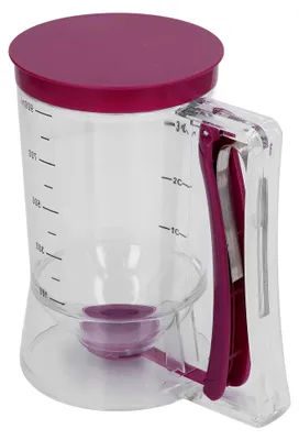Produktbild von Teigspender für Pfannkuchen, 900 ml, mit Messetiketten, für gleichmäßige Teigverteilung
