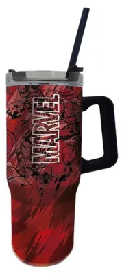 Image de Marvel Gourde isoléeGobelet de voyage - 940?ml, avec paille