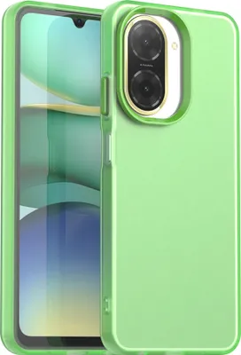 Produktbild von Handyhülle für Xiaomi Redmi A5 4G Schlank Durchscheinend Matt Stoßfest Schutzhülle Grün