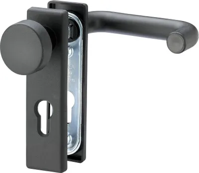 Produktbild von edi Wechselgarnitur KS eckig PZ72/9 TS 40-66 Kunststoff schwarz