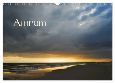 Produktbild von Amrum (Wandkalender 2027 DIN A3 quer), CALVENDO Monatskalender
