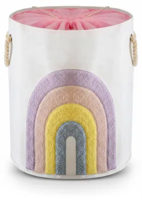Productafbeelding van InAndOutdoorMatch - Wasmand voor kinderen - 58 liter - Roze, AI-gegenereerde afbeelding