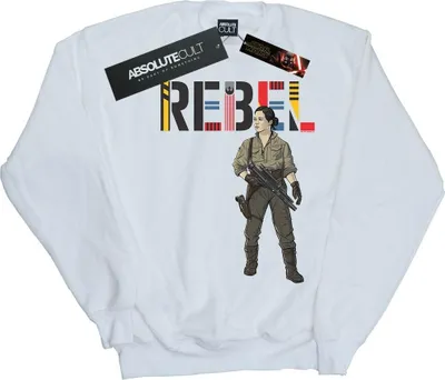 Produktbild von Star Wars - "The Rise Of Skywalker Rebel" Sweatshirt für Herren BI46903 (3XL) (Weiß)