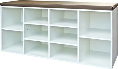 Immagine prodotto di Scarpiera bianca LA PAZ, 104 × 30 × 50 cm