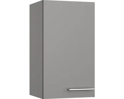 Produktbild von Optifit Hängeschrank Mats825 BxTxH 40 x 34,9 x 70,4 cm basaltgrau matt zerlegt Anschlag reversibel KFMA OM406-8+