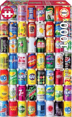 Immagine prodotto di Puzzle 1000 pezzi Cans Educa 19035