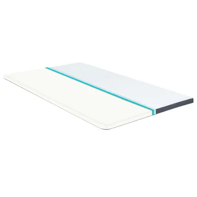 Produktbild von vidaXL Boxspringbett-Matratzenauflage 200 x 120 x 5 cm Mittelweich