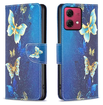 Image de Étui de protection en simili cuir pour Motorola Moto G84 5G, motif 7