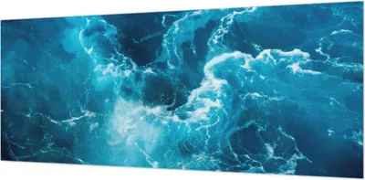 Produktbild von Selbstklebende Wandtapete - Dekorative Tapete für Wohnzimmer - Klebefolie für Wandbilder - Tapetenfolie für Wanddekoration - 208x146 cm - Meereswirbel