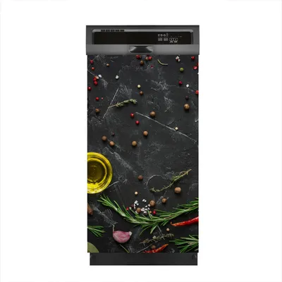 Produktbild von Magnete Dekorative 45x80 cm Küche Magnetmatte Spülmaschine - Gewürze Gemüse