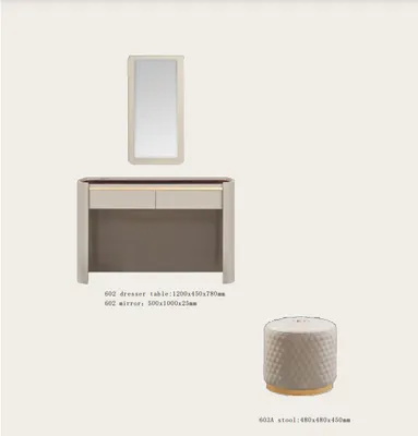 Productafbeelding van Make-uptafel, kruk, console, make-up tafels, tafel met spiegel, consoles, bureau