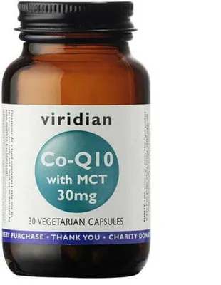 Immagine prodotto di Coenin q - 10 30 mg con MCT co - Q10 con MCT 30 mg 30 capsule VIRIDIAN
