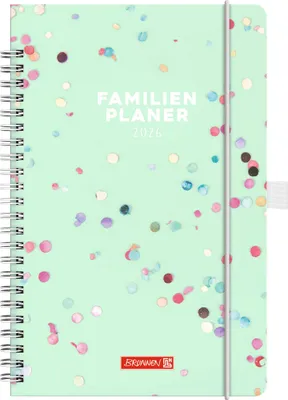 Produktbild von BRUNNEN 1070290016 | Buchkal. Familienplaner 2026