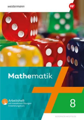 Obrázok produktu pre Mathematik 8. Arbeitsheft mit interaktiven Übungen. Nordrhein-Westfalen NRW