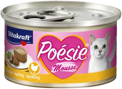 Produktbild von VITAKRAFT POESIE MUS Huhn Katzenfutter 85g