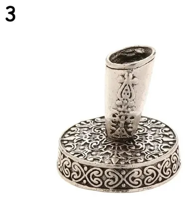 Produktbild von Vintage Kalligraphie Feder Set mit 5 Schreibfedern Tintenfeder Stift Kalligraphie-Set Unterschrift Schreibset - Farbe: Silber Stifthalter
