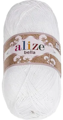 Produktbild von Garn BELLA – 100 g / 360 m – Weiß