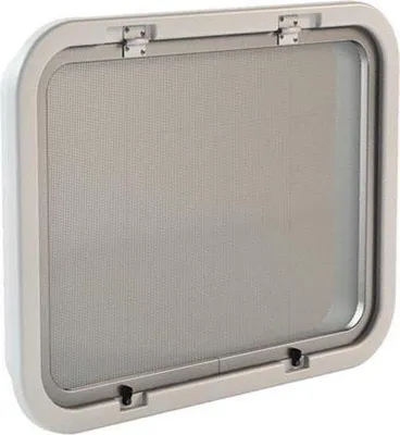 Produktbild von VETUS HCM2626 Gegenkante mit Insektenschutzgitter für Einbaumaße 260 x 260 mm