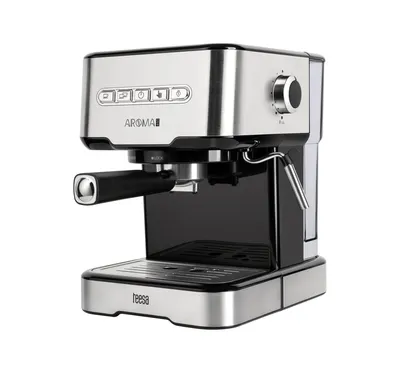 Zdjęcie produktu dla Ekspres ciśnieniowy kolbowy do kawy  850W Teesa + spieniacz do mleka 15bar