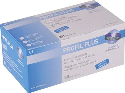 Image de Protège-dents Profil Plus latex jaune 50pcs