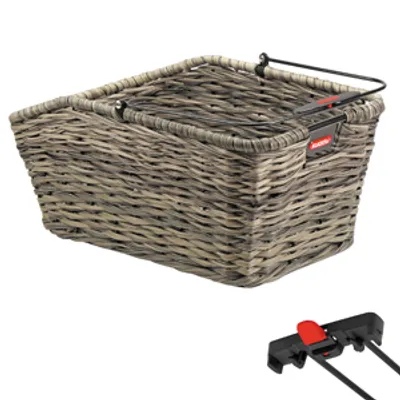 Produktbild von Klickfix Structura GT Gepäckkorb schilf braun Racktime 18L max 10kg