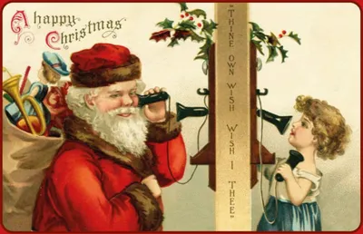 Produktbild von vianmo Holzschild 12x18 cm Weihnachtene Santa Claus