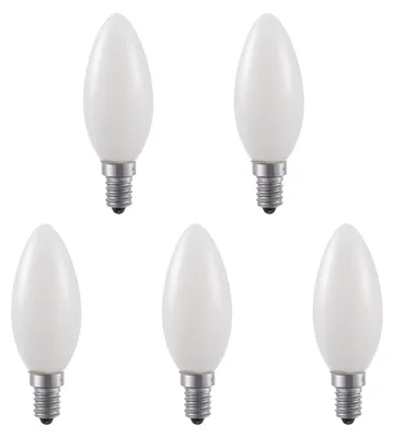 Produktbild von Spl E14 LED-Lampe B35 3W 250lm 2500K extra warmweiß 5 Stück dimmbar