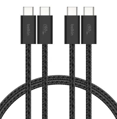 Obrázek produktu pro Belkin BoostCharge, USB C, USB C, USB 2.0, Černá