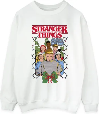 Produktbild von Netflix - "Stranger Things" Sweatshirt für Damen BI36108 (XL) (Weiß)