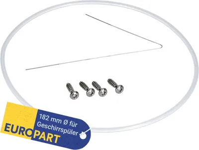 Produktbild von EUROPART Dichtung 10070718 für Geschirrspüler | Abdichtung, Dichtungsring, Dichtungsband, Dichtelement, Dichtleiste