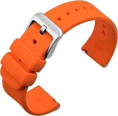 Image de Bracelet de montre, de 14 à 24 mm, en silicone, pour montre