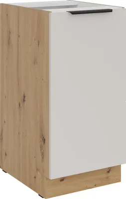 Produktbild von MIRJAN24 Unterschrank Solea 40D1FBB, Stilvoll Küche (Farbe: Artisan Eiche / Cashmere)