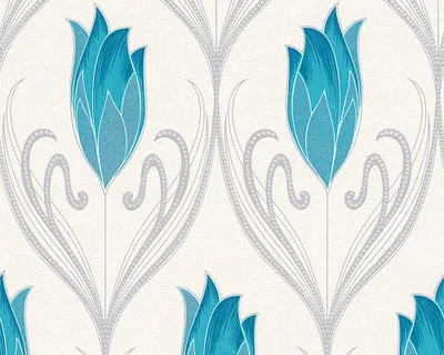 Produktbild von A.S. Création Strukturprofiltapete New Orleans Tapete creme grün metallic 10,05 m x 0,53 m 303183 30318-3
