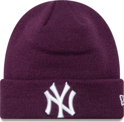 Image de Dětská zimní čepice Kids New York Yankees League Essential Dark Purple Cuff Knit Beanie Hat - Youth