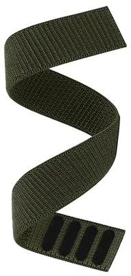 Zdjęcie produktu dla Pasek do zegarka, nylon, zapięcie na rzep, zielony, QuickFit 26 mm-a