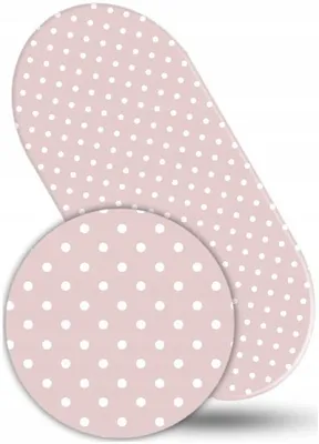 Produktbild von Babymam Spannbettlaken Kinderwagen 38x80cm Baumwolle Rosa