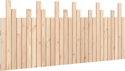 Produktbild von vidaXL Wand-Kopfteil 185x3x80 cm Massivholz Kiefer