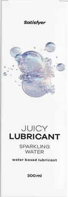 Immagine prodotto di Lubrificante Juicy, 300 ml (acqua) - Acqua frizzante
