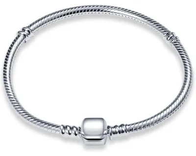Produktbild von Gliederarmband mit Kugelverschluss 925 Sterling Silber 17 cm