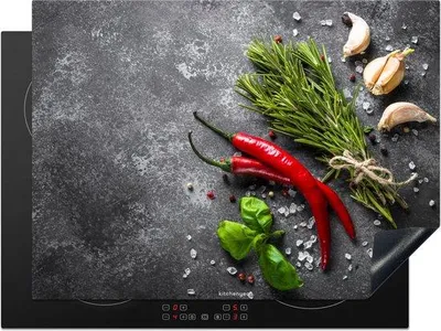 Zdjęcie produktu dla KitchenYeah, mata ochronna do płyty indukcyjnej, 70 cm x 52 cm, winyl, 500 g