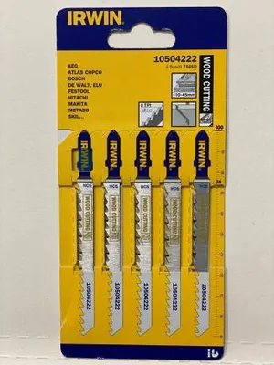 Produktbild von IRWIN Jig saw blades, 5PK T101D