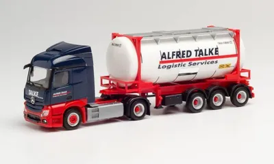 Produktbild von Herpa LKW MB Actros 18 Streamspace Swapbody-Sz Talke 312868