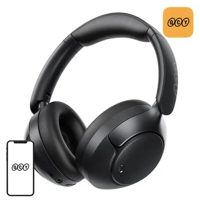Obrázok produktu pre QCY H3 Pro, Káblový a bezdrôtový, Hovor / hudba, 231 g, Slúchadlá s mikrofónom, Čierna