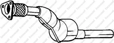 Produktbild von Bosal Katalysator für Renault Clio III (Br0/1, Cr0/1) bis 12.2008 mit Motorcode K4J780 und Anbaumaterial