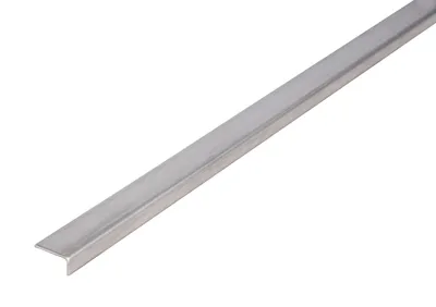 Immagine prodotto di Alberts 499150 Profilo angolare, acciaio inox, 1000 x 20 x 10 mm, set da 2