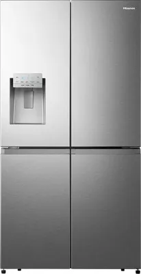 Produktbild von Hisense RQ760N4AIE French Door Kühl-Gefrier-Kombination Premium Inox-Look
