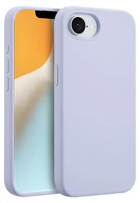 Obrázek produktu pro Tekuté silikonové pouzdro Accezz s MagSafe pro iPhone 16e – fialové
