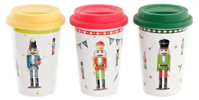Tasse aus Silikon und Porzellan, mehrfarbig, 31x61x30 cm
