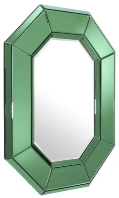 Obrázok produktu pre Casa Padrino nástenné zrkadlo do obývačky zelené 80 x v. 106 cm - dizajnové zrkadlo